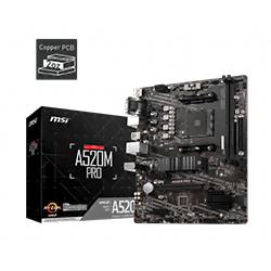 A520M PRO - A520/AM4/mATX